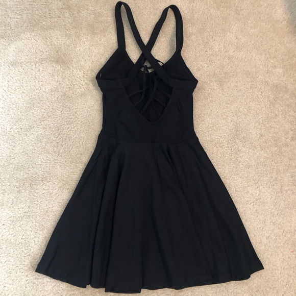 Free People Good Karma Dress In Solid Black. NWOT! Sz XS/S & XL - Picture 8 of 10